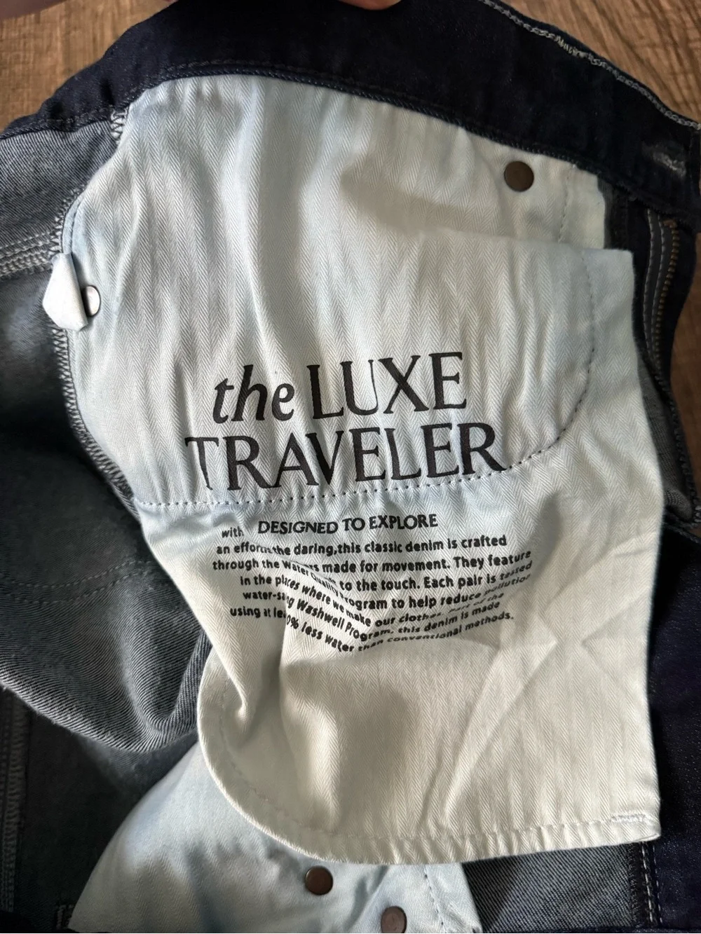 2026 Banana Republic Straight Luxe Traveler Jean (32x32) ($130)